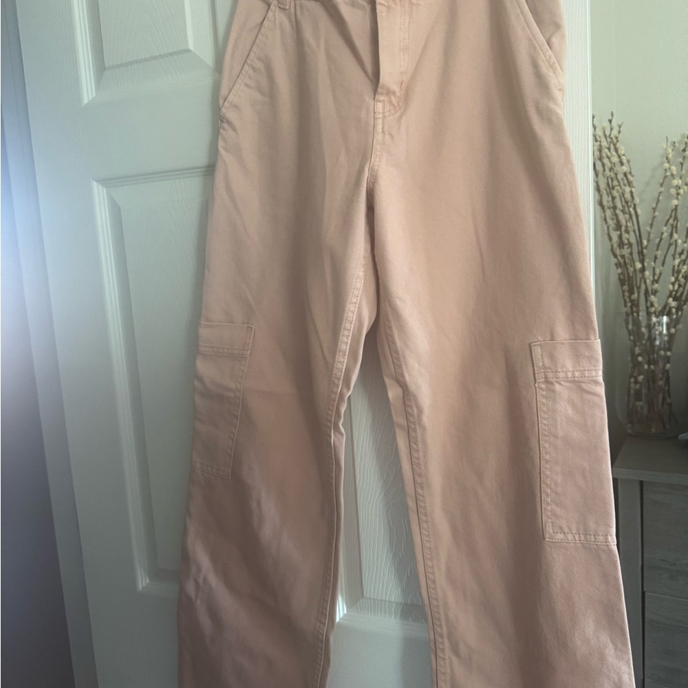 NWT H&M Women's Flare & Wide Leg Jeans - Light Pink